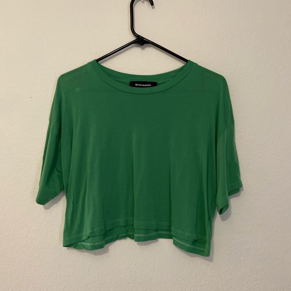 Reformation crop top